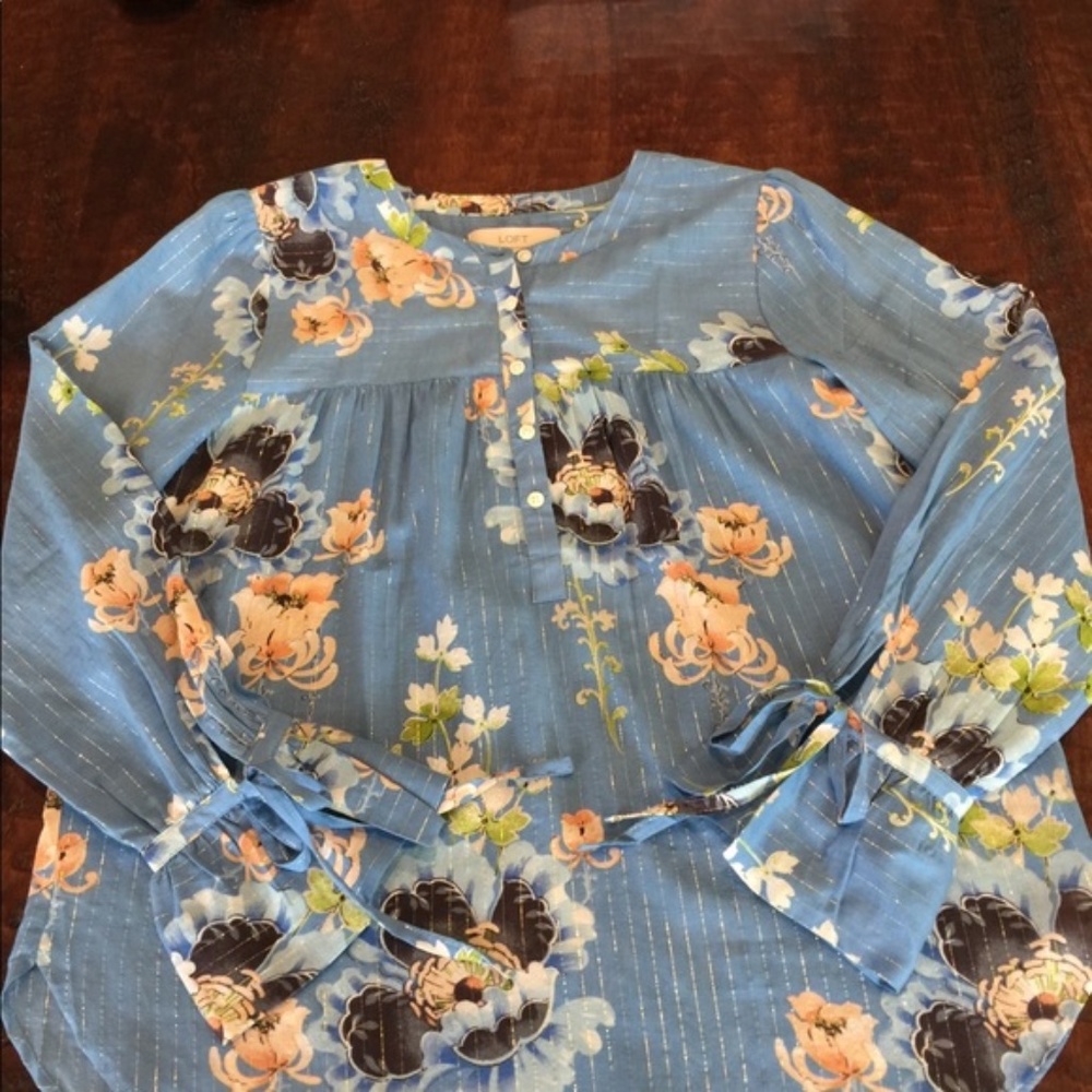 CLOSING SALE LOFT Peasant Blouse